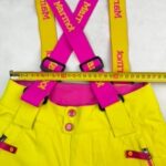 Pantalon de ski à bretelles fille Marmot Girl's Starstruck Pant jaune acide taille S (taille P) — vue 10