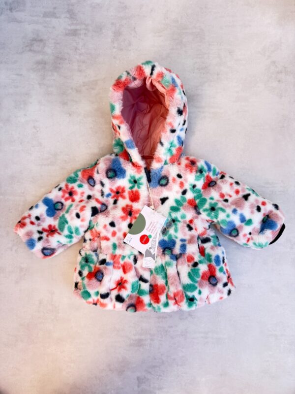 Doudoune réversible à capuche bébé Boboli femme multicolore taille 12 mois (80 cm) — vue 5