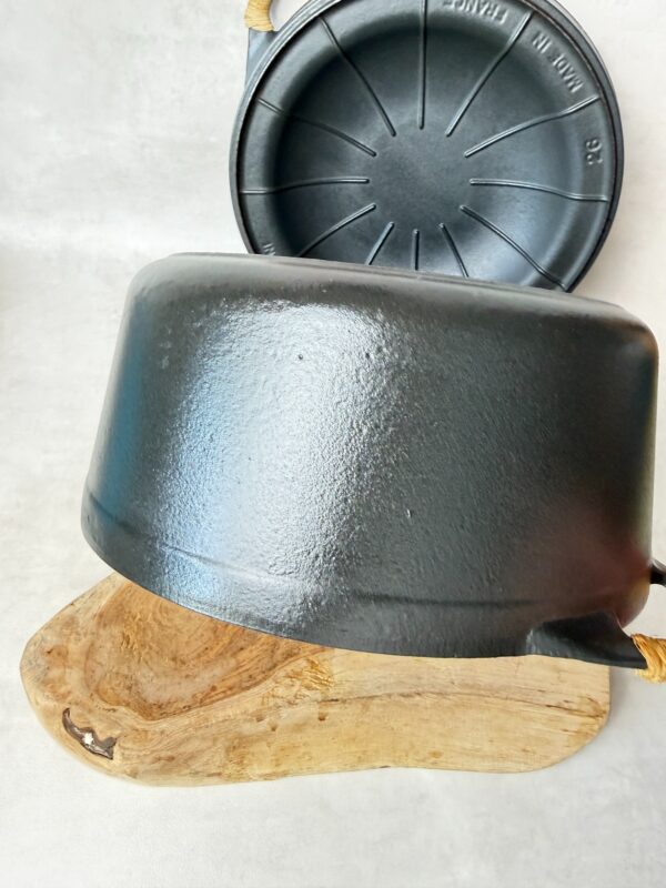 Cocotte doufeu avec couvercle Cousances unisexe noir taille 26 cm — vue 8