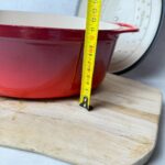 Cocotte ovale avec couvercle Cousances unisexe rouge taille 28 — vue 10