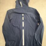 Veste de pluie à capuche Ayacucho AYA Rain Jacket bleu marine taille 176 — vue 10