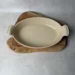 Plat à gratin ovale Le Creuset orange taille 28 — vue 3