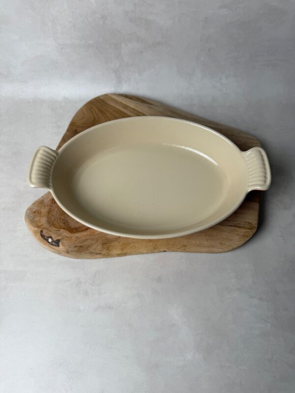 Plat à gratin ovale Le Creuset orange taille 28 — vue 3