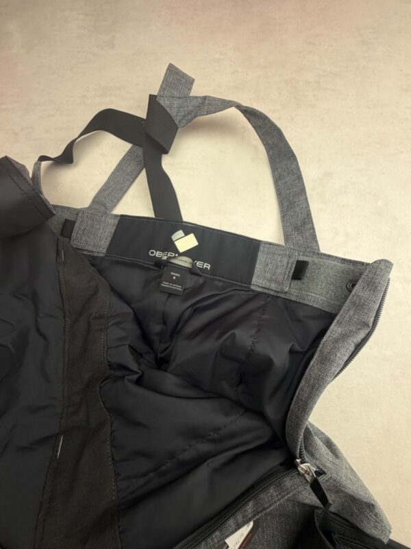 Salopette de ski isolée Obermeyer Malta Bib Overalls femme gris chiné taille FR 38 (US 6) — vue 7