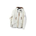 Veste de ski en duvet Obermeyer Menbel Down Jacket femme beige écru taille FR 36 (US 4)