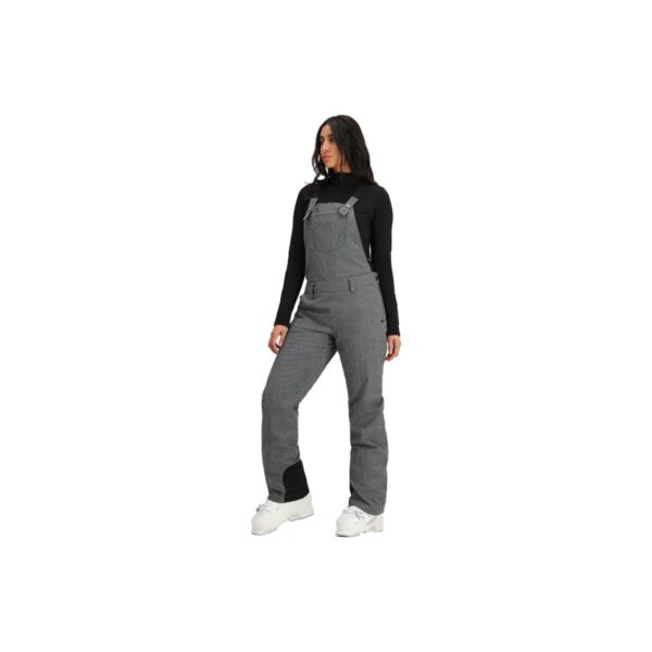 Salopette de ski isolée Obermeyer Malta Bib Overalls femme gris chiné taille FR 38 (US 6)