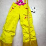 Pantalon de ski à bretelles fille Marmot Girl's Starstruck Pant jaune acide taille S (taille P) — vue 4