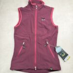 Gilet softshell sans manches Salewa Indra DST W VST femme bordeaux/rose fuchsia taille FR 38 (DE 36, GB 8, IT 42, US S) — vue 2