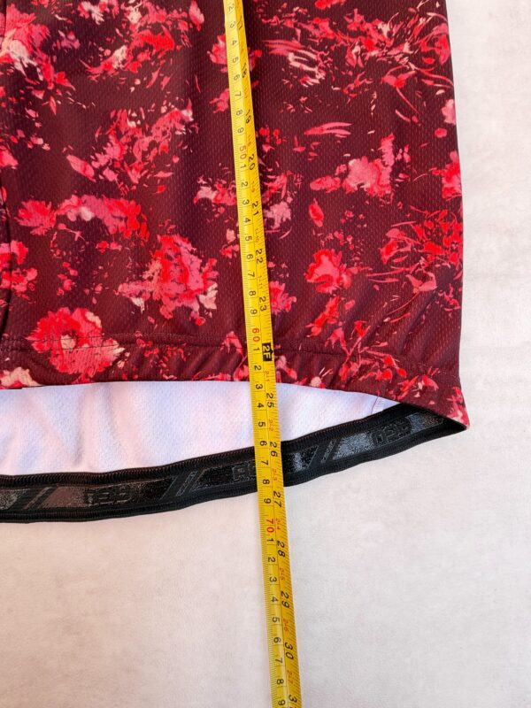 Maillot de cyclisme manches longues AGU Abstract Flower Jersey LS Essential Women Modica femme bordeaux taille XXL — vue 11