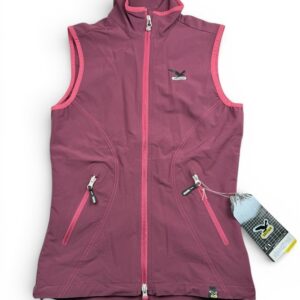 Gilet softshell sans manches Salewa Indra DST W VST femme bordeaux/rose fuchsia taille FR 38 (DE 36, GB 8, IT 42, US S)