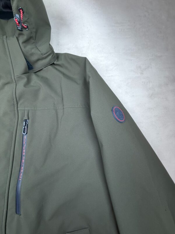 Parka à capuche NZA New Zealand Auckland Alpen homme vert kaki taille XXL — vue 16