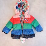 Doudoune réversible à capuche bébé Boboli femme multicolore taille 12 mois (80 cm) — vue 2
