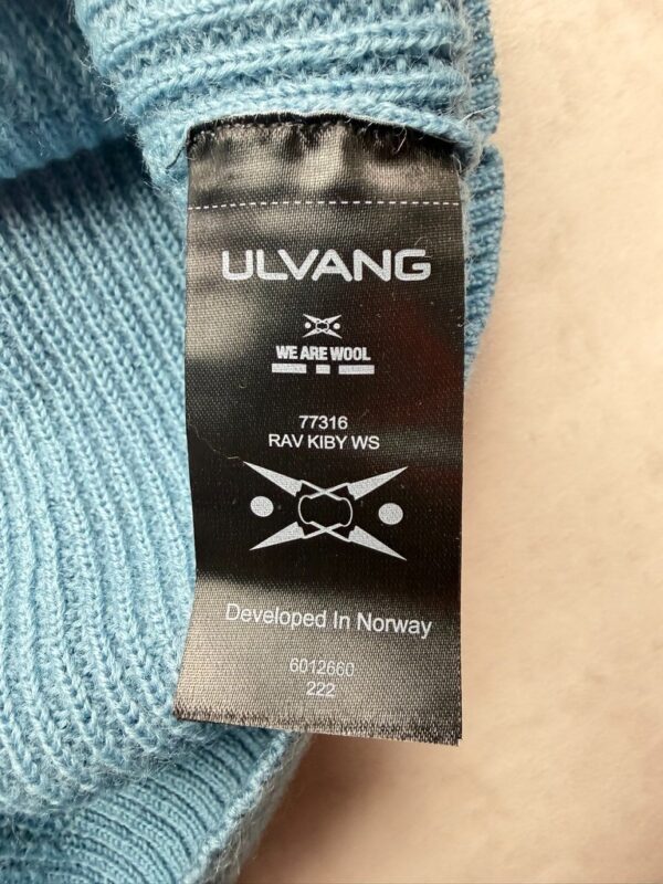Pull à col zippé Ulvang Rav Kiby WS femme bleu fumé taille XXL — vue 6