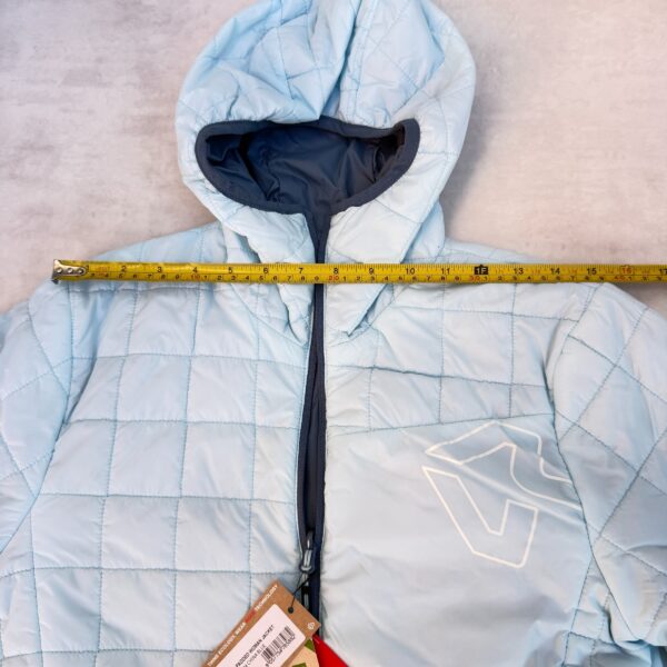 Veste matelassée réversible à capuche Rock Experience Golden Gate Hoodie Padded Woman Jacket femme bleu clair taille M — vue 9