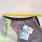 Pantalon long technique sicleri unisexe gris anthracite/noir/vert fluo taille L — vue 5