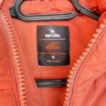 Doudoune à capuche Rip Curl anti series homme brique/noir taille S — vue 7