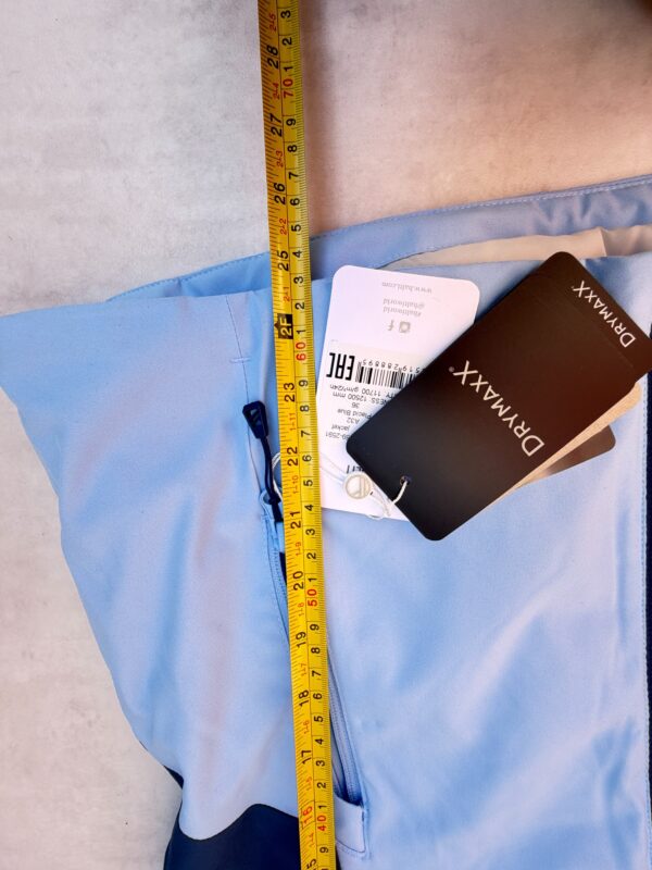 Veste de ski imperméable à capuche Halti Tahko W DX Ski Jacket femme bleu clair taille FR 38 (FIN/DE 36, ITA 42) — vue 11