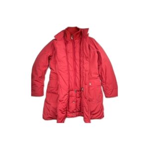 Manteau long matelassé Norway Haydn femme rouge taille L