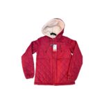 Veste matelassée à capuche Rip Curl Anoeta Quilted femme rouge foncé taille XS