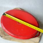 Cocotte ovale avec couvercle Cousances unisexe rouge taille 28 — vue 11