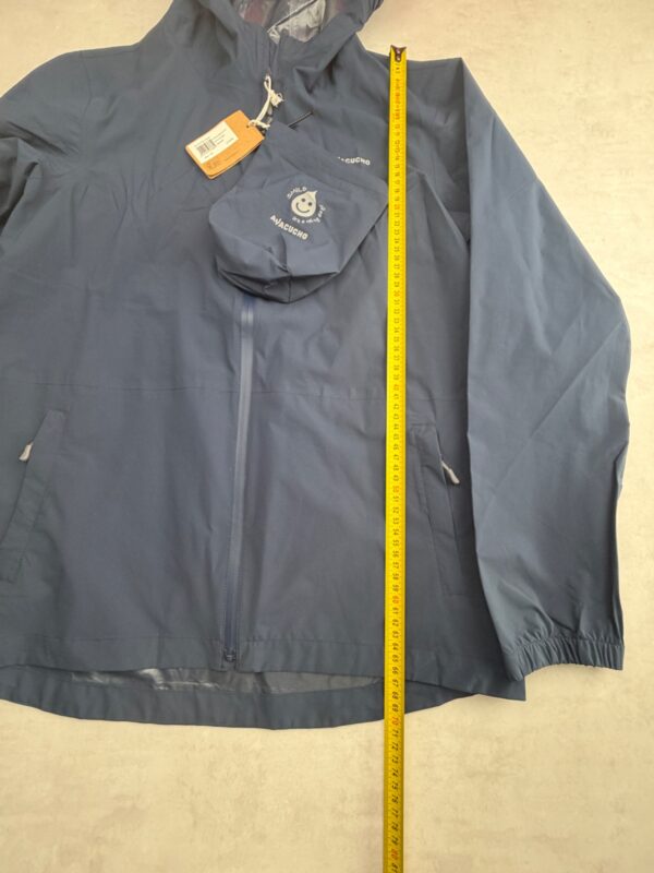 Veste de pluie à capuche Ayacucho AYA Rain Jacket bleu marine taille 176 — vue 7