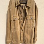 Veste workwear G-Star RAW Chore Workwear Jacket homme beige taille XXL — vue 3