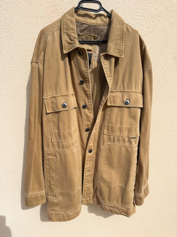 Veste workwear G-Star RAW Chore Workwear Jacket homme beige taille XXL — vue 3