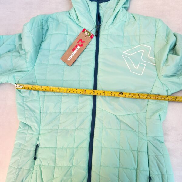Doudoune à capuche réversible femme Rock Experience Golden Gate turquoise taille M — vue 6