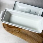 Terrine rectangulaire à couvercle Le Creuset blanc taille 28 — vue 5