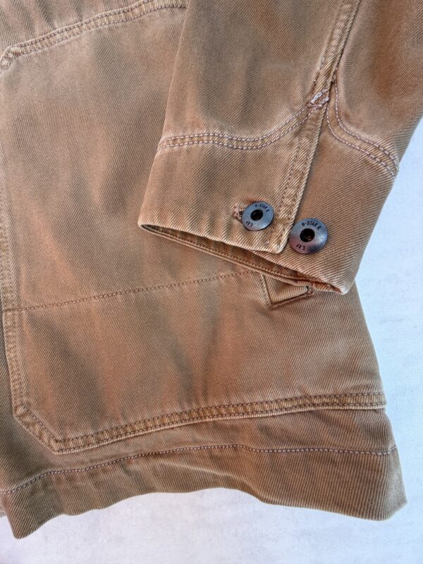Veste workwear G-Star RAW Chore Workwear Jacket homme beige taille XXL — vue 10