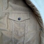 Veste camionneur doublée sherpa Levi's homme beige taille XL — vue 7