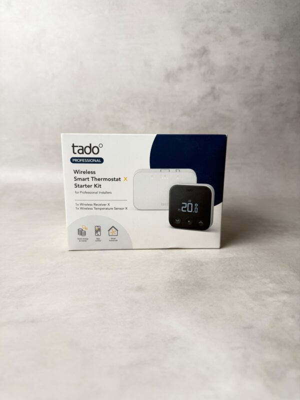 Kit thermostat intelligent sans fil tado° Wireless Smart Thermostat X Starter Kit blanc — vue 2