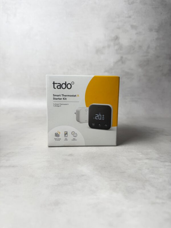 Thermostat connecté filaire tado° Smart Thermostat X Starter Kit blanc/noir — vue 2