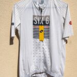 Maillot de cyclisme à manches courtes AGU Six6 Classic III femme blanc taille XXL — vue 2