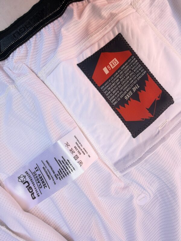 Maillot de cyclisme à manches courtes AGU Six6 Classic III femme blanc taille XXL — vue 10