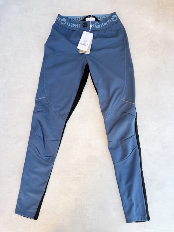 Pantalon softshell de sport femme Halti Falun W XCT Softshell bleu taille EUR 38 (FR 40, IT 44)