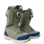 Chaussures de snowboard Salomon Ivy Boa SJ Boa femme vert kaki taille 38