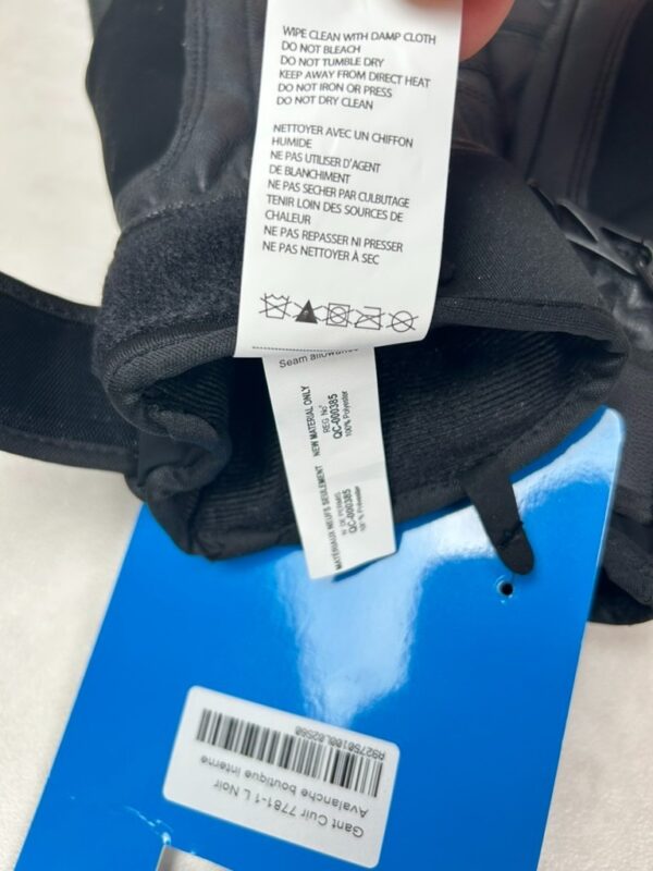 Gants de ski Avalanche unisexe noir taille L — vue 6