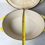 Cocotte ovale avec couvercle Cousances La Doufeu jaune — vue 9