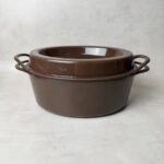 Cocotte Doufeu avec couvercle Cousances marron taille 16 — vue 2