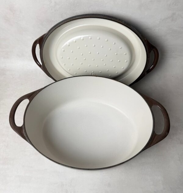 Cocotte Doufeu avec couvercle Cousances marron taille 16 — vue 4