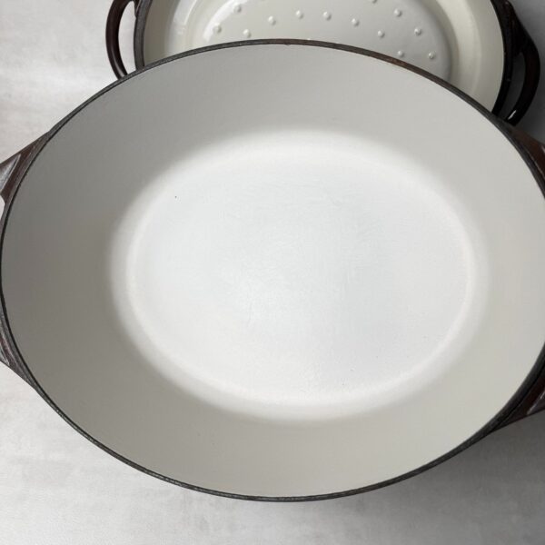 Cocotte Doufeu avec couvercle Cousances marron taille 16 — vue 5