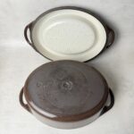 Cocotte Doufeu avec couvercle Cousances marron taille 16 — vue 7