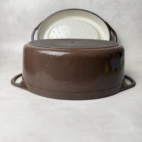 Cocotte Doufeu avec couvercle Cousances marron taille 16 — vue 9