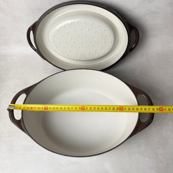 Cocotte Doufeu avec couvercle Cousances marron taille 16 — vue 10