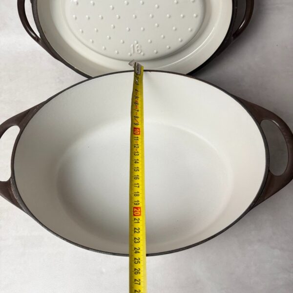 Cocotte Doufeu avec couvercle Cousances marron taille 16 — vue 11