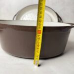 Cocotte Doufeu avec couvercle Cousances marron taille 16 — vue 12
