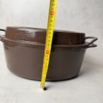 Cocotte Doufeu avec couvercle Cousances marron taille 16 — vue 13