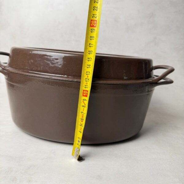 Cocotte Doufeu avec couvercle Cousances marron taille 16 — vue 13