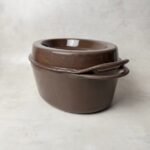 Cocotte Doufeu avec couvercle Cousances marron taille 16 — vue 14